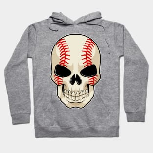 Skull Baseball Sports Hoodie